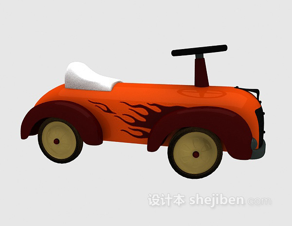 儿童玩具小车 3d模型下载
