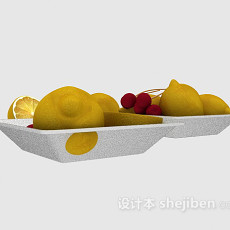 柠檬水果3d模型下载