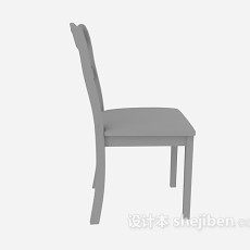 木质椅子3d模型下载