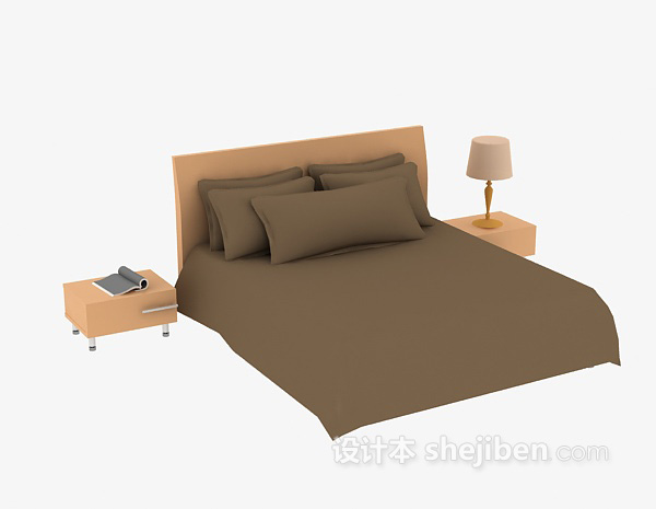软床3d模型下载