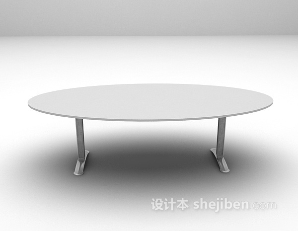 现代风格小圆桌3d模型下载