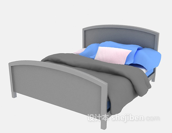 免费儿童床3d模型下载