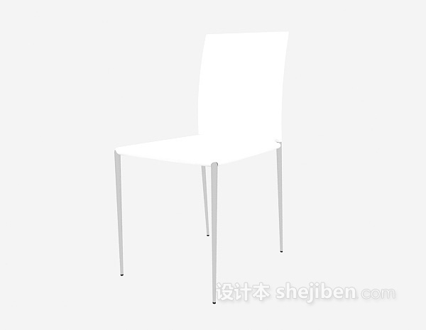 免费简易椅子3d模型下载