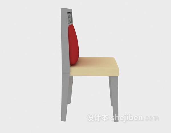 木质家居椅模型3d下载