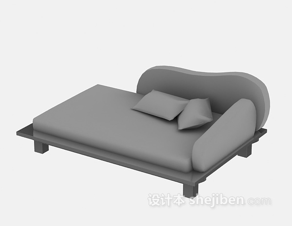 躺椅沙发3d模型下载