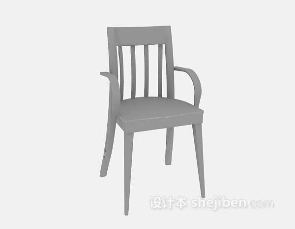现代风格休闲椅免费3d模型下载