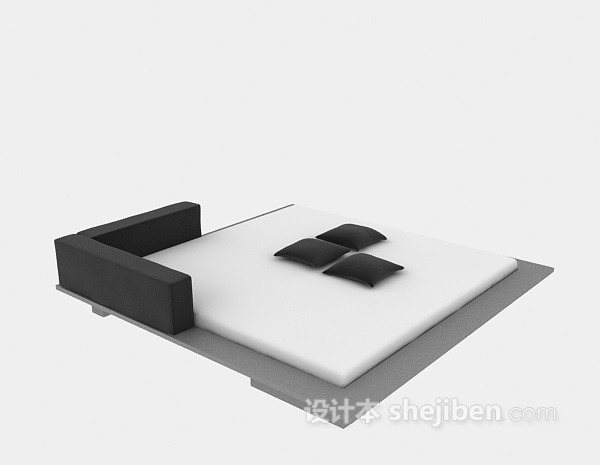 床垫模型3d下载