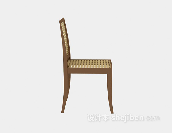 木质椅子模型下载