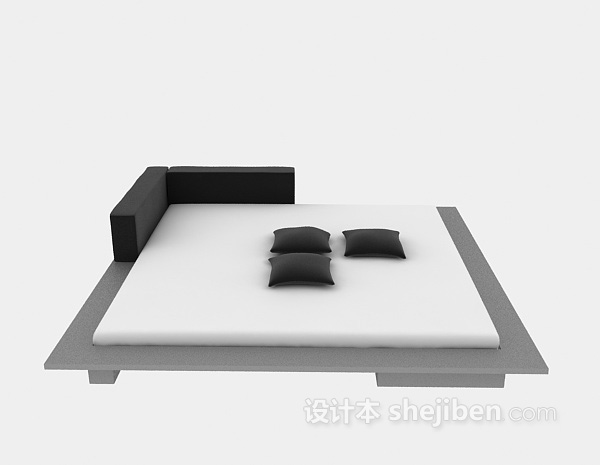 免费床垫3d模型下载