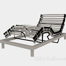 简单躺椅3d模型下载