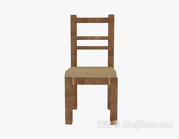 现代风格餐桌椅子3d模型下载