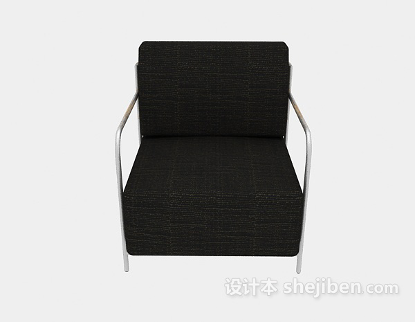 现代风格矮塌休闲椅3d模型下载