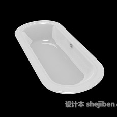 敞口亚克力浴缸3d模型下载