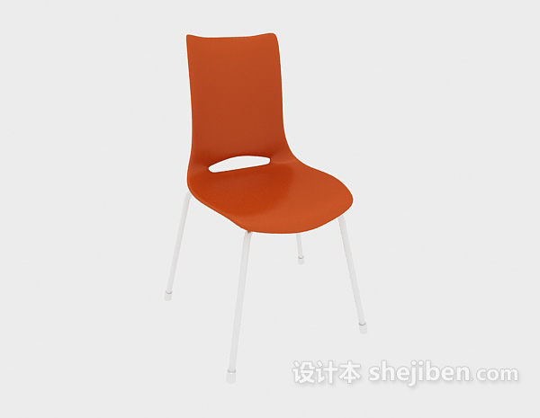 免费现代简便椅子3d模型下载