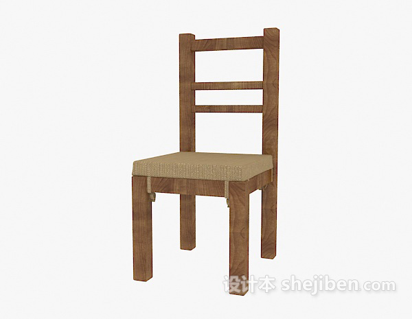 免费餐桌椅子3d模型下载
