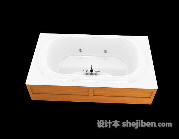 现代风格陶瓷洗手池3d模型下载