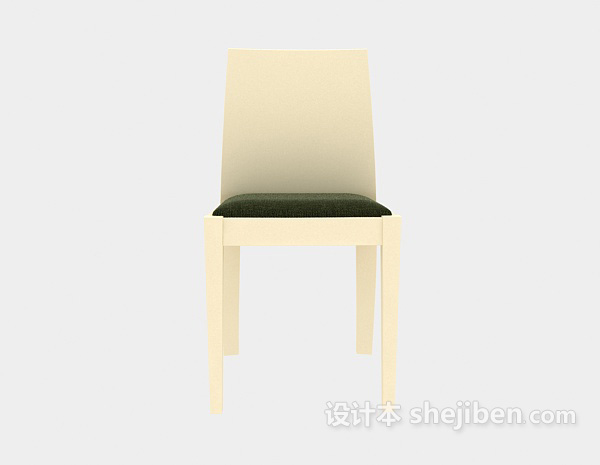 现代风格现代餐椅3d模型下载