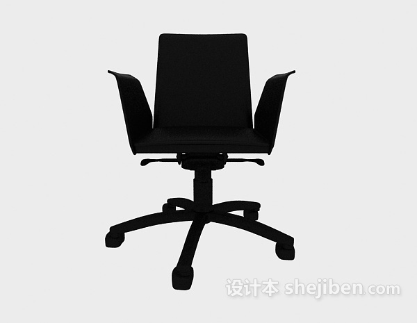 现代风格旋转办公椅3d模型下载