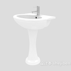 亚克力材料洗手池3d模型下载
