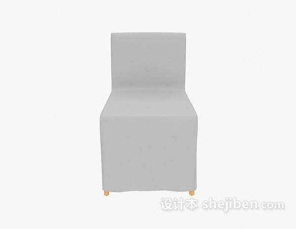 现代风格酒店餐桌椅3d模型下载