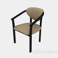 中式家居椅3d模型下载