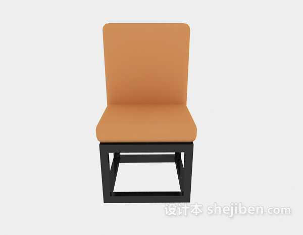 中式风格中式高背椅3d模型下载