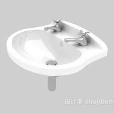 浴室洗手池3d模型下载