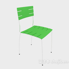 简约现代餐椅3d模型下载