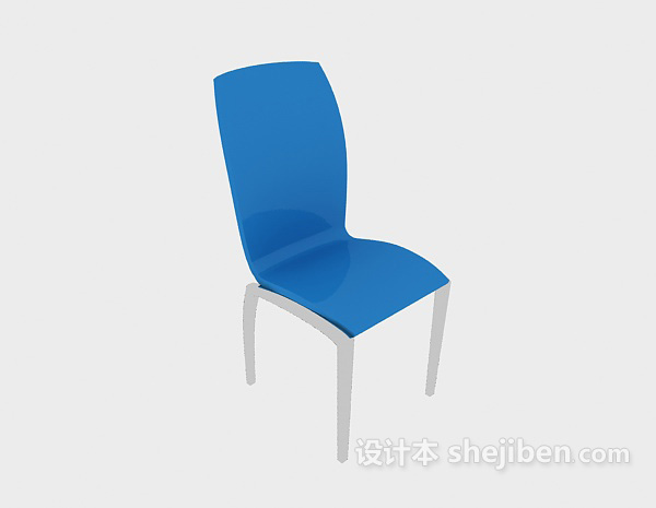 蓝色现代休闲椅