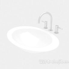 家居卫浴洗手池3d模型下载