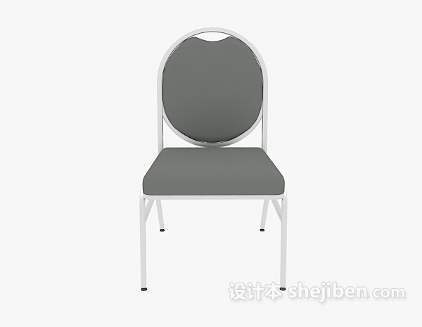 现代风格酒店餐椅3d模型下载