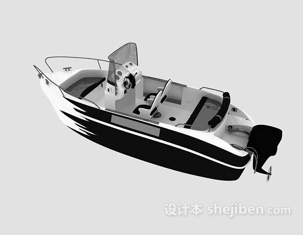 免费游艇交通设施3d模型下载