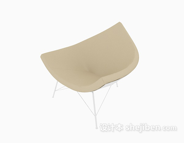现代个性休闲椅3d模型下载