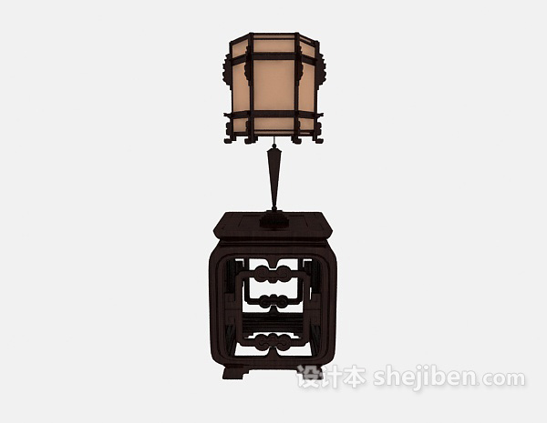 中式复古台灯