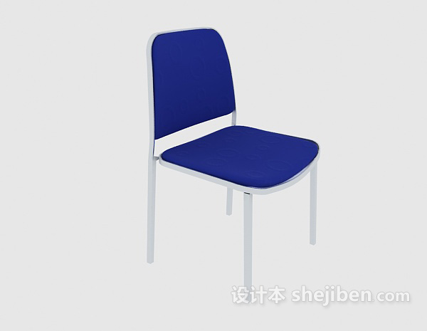 简约蓝色椅子