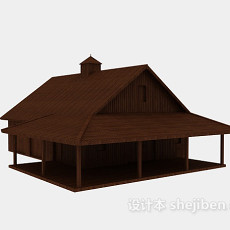 乡村房屋3d模型下载
