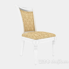精美木质家居椅3d模型下载