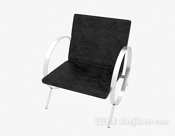 免费现代休闲躺椅3d模型下载