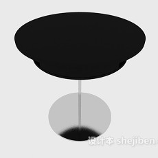 现代风格沙发边桌3d模型下载
