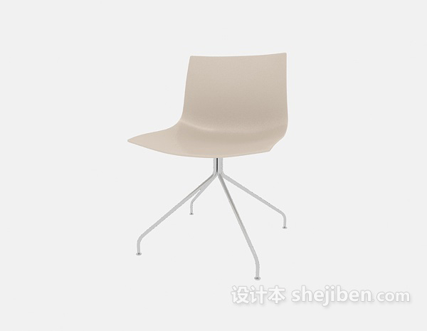 现代风格现代简约办公椅3d模型下载