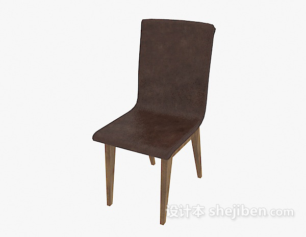 免费简易休闲椅3d模型下载