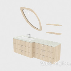 家庭浴柜3d模型下载