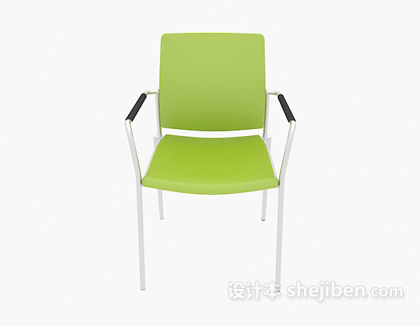 现代风格现代绿色椅子3d模型下载