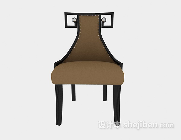 其它美式家庭餐桌椅3d模型下载