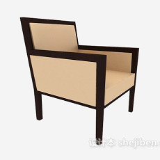中式会客椅3d模型下载
