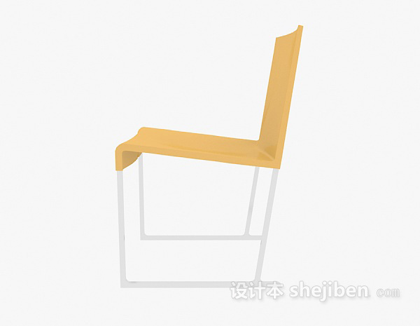 家居现代餐椅3d模型下载