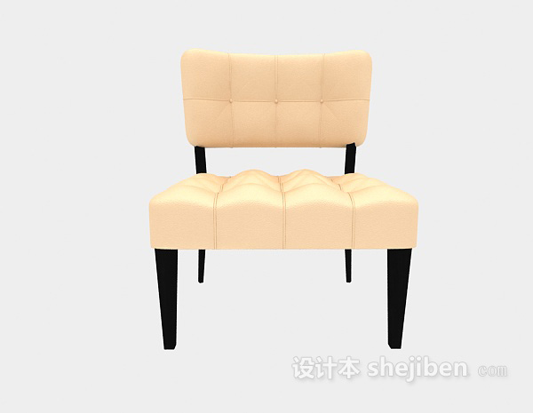 东南亚风格美式家居椅3d模型下载