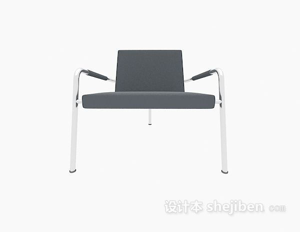 现代风格走廊休闲椅3d模型下载