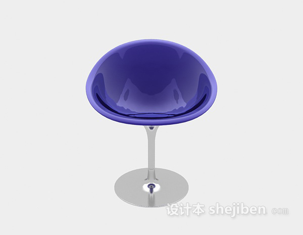 现代风格理发店休闲椅3d模型下载