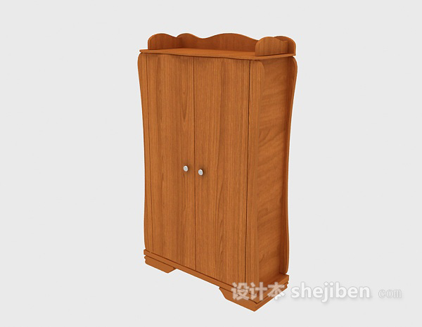 现代木衣柜